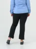Plus Cotton Bending Bootcut Pants IS05 sold by Lewkin