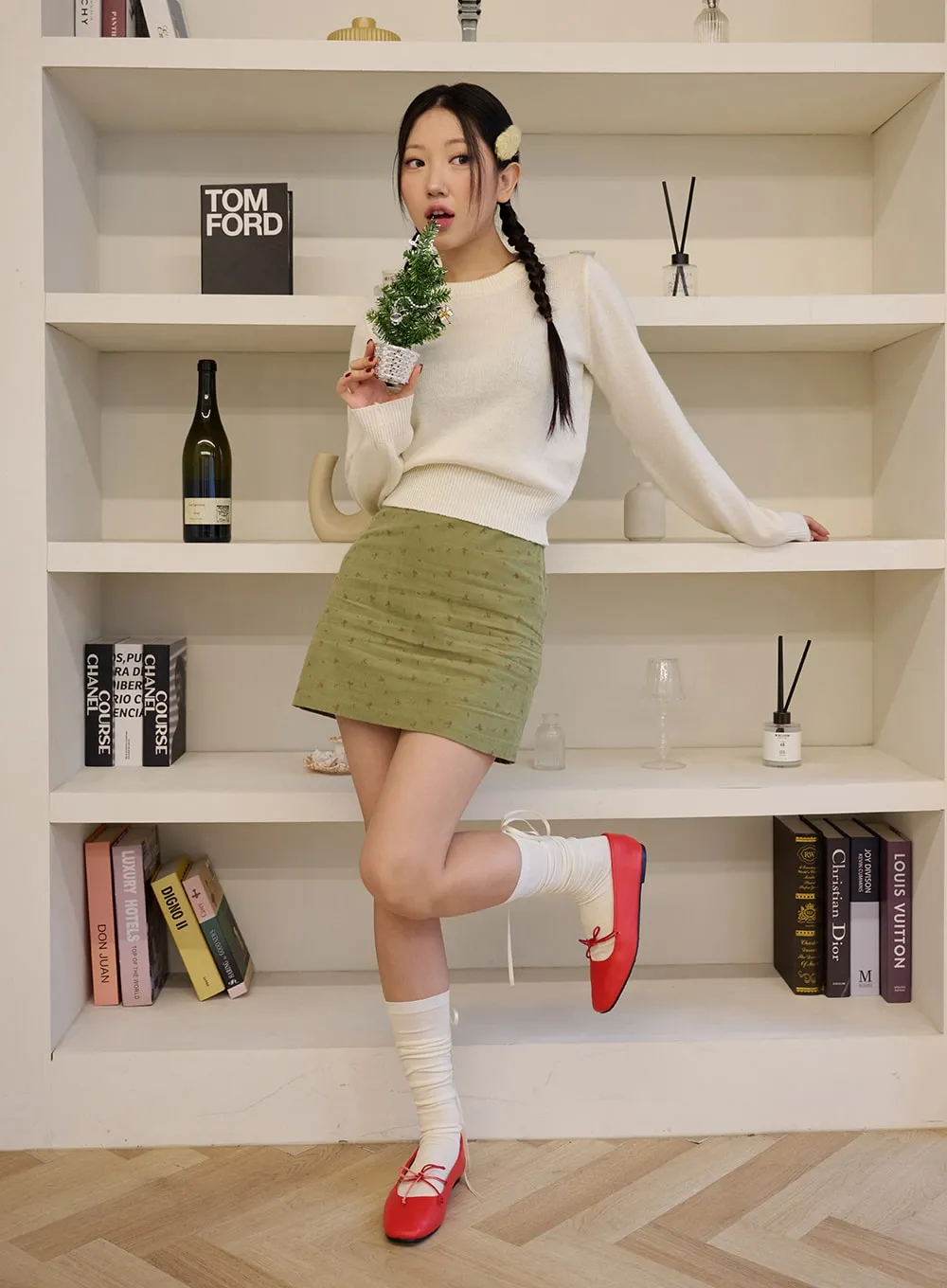 Single Band Bowknot Ballet Mary Jane Flats OD326 sold by Lewkin product image thumbnail 3