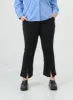 Plus Cotton Bending Bootcut Pants IS05 sold by Lewkin