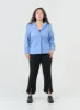 Plus Cotton Bending Bootcut Pants IS05 sold by Lewkin