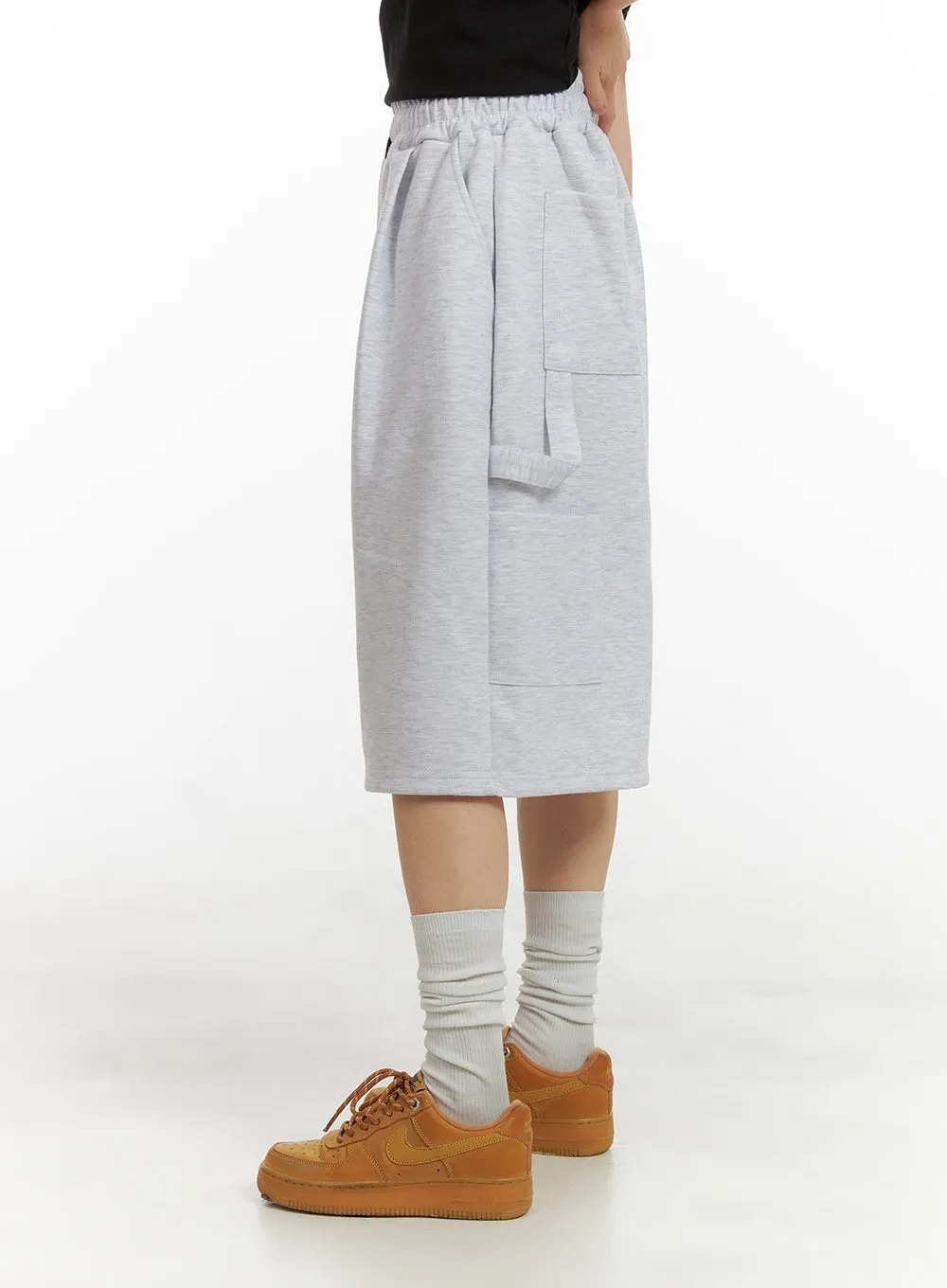 Baggy Midi Sweatpants CU413 sold by Lewkin product image thumbnail 4