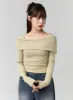 Slim Off-Shoulder Top CG331 sold by Lewkin