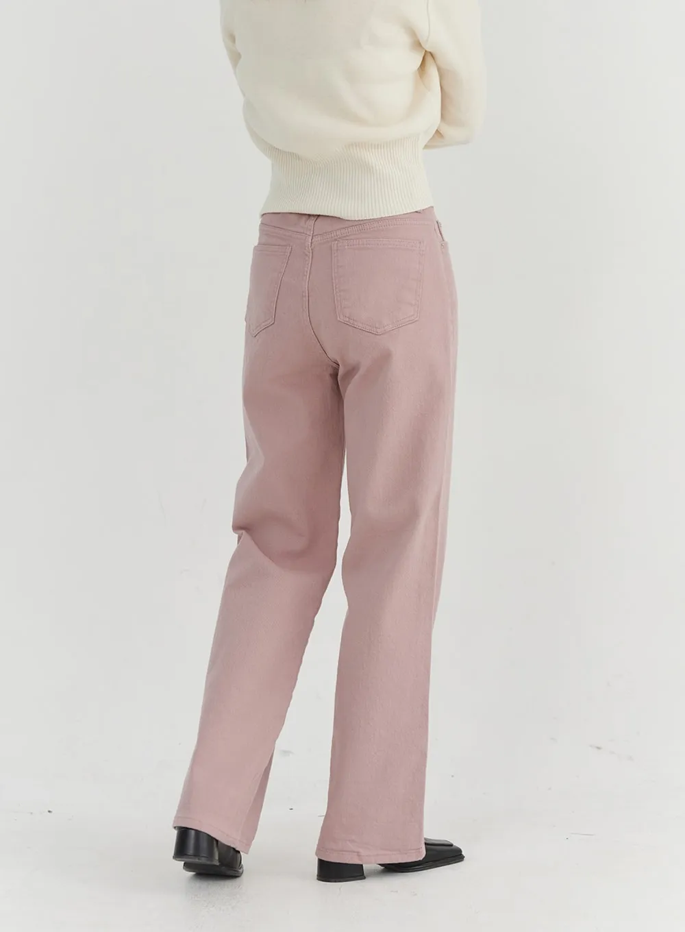 Soft Color Wide Pants ON303 sold by Lewkin product image thumbnail 3