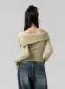 Slim Off-Shoulder Top CG331 sold by Lewkin