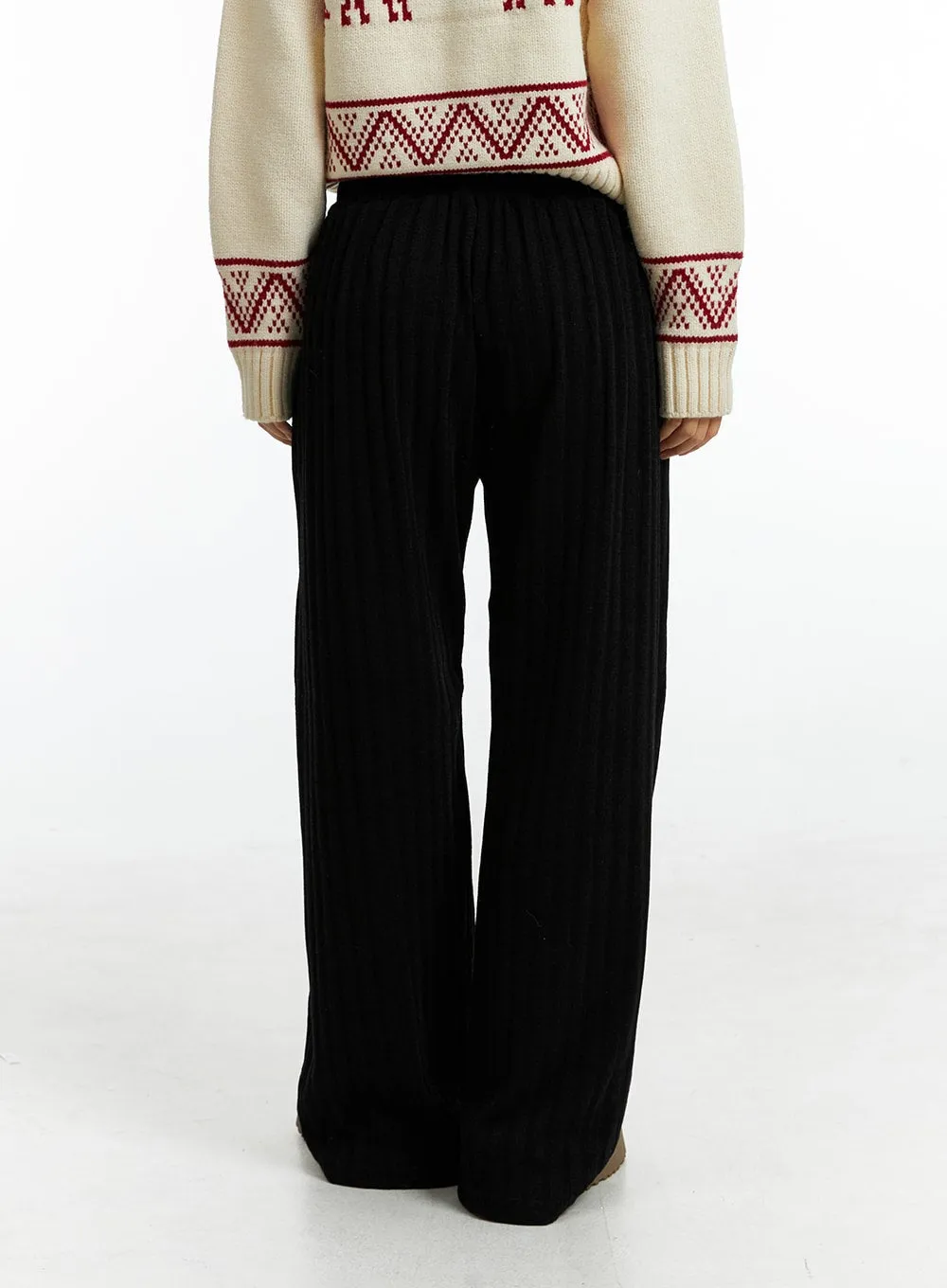 Cozy Knit Pants IN323 sold by Lewkin product image thumbnail 3