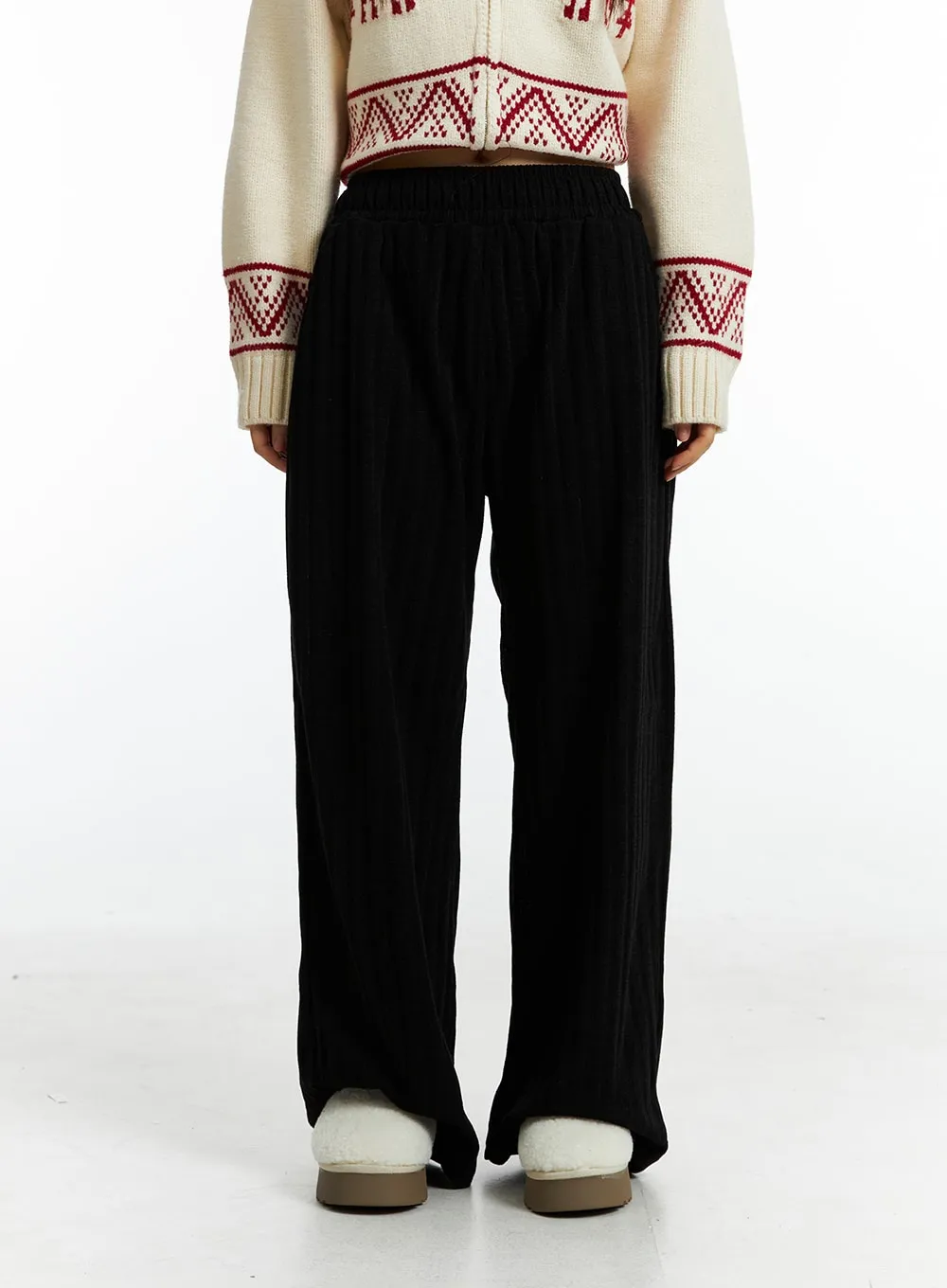 Cozy Knit Pants IN323 sold by Lewkin product image thumbnail 2