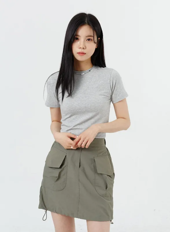Basic Tee OM317 sold by Lewkin