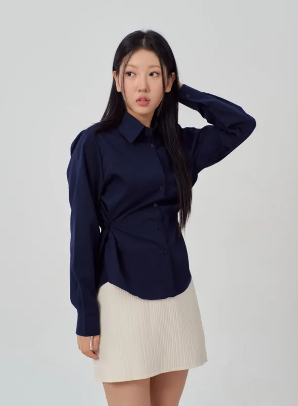 Side Button Shirt IM315 sold by Lewkin