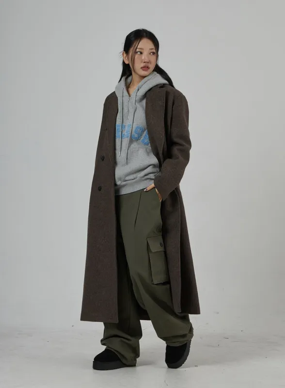 Baggy Tailored Cargo Pants Unisex CD27 sold by Lewkin