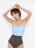Two Color Swimsuit IU301 sold by Lewkin