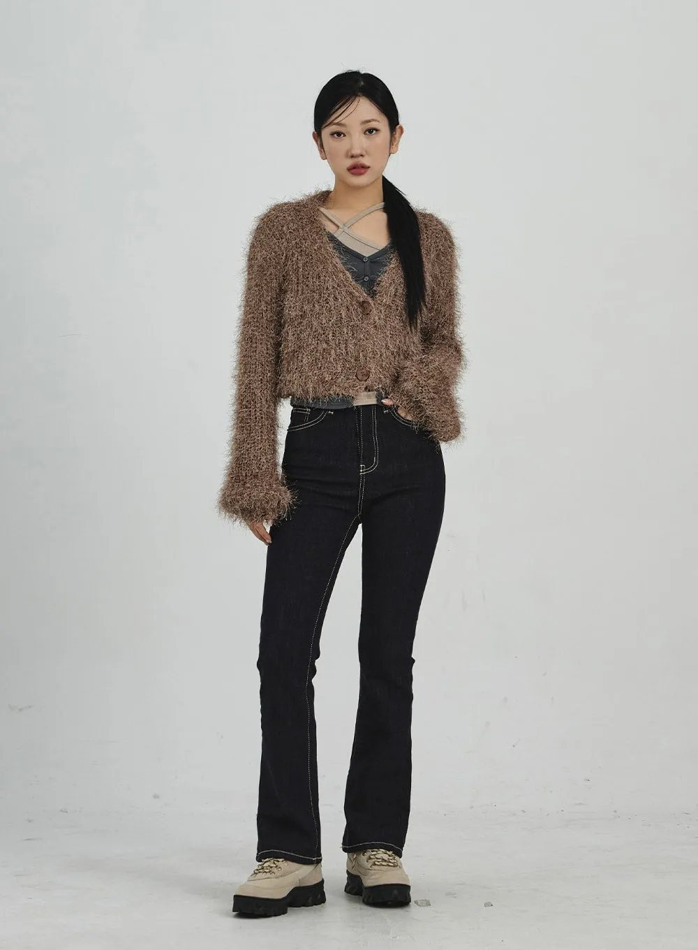 Bootcut Denim Pants CD02 sold by Lewkin product image thumbnail 3