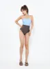 Two Color Swimsuit IU301 sold by Lewkin