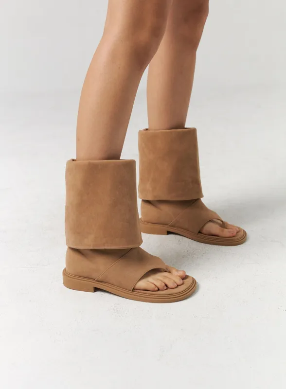 Cut Out Toe Mid-Calf Boots CL310 sold by Lewkin