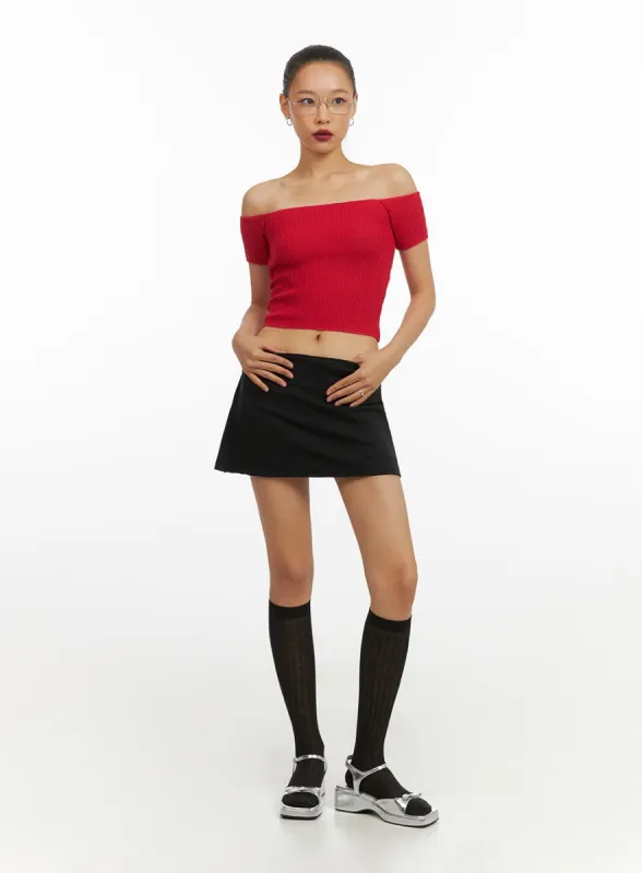 A-Line Low Rise Skorts IY422 sold by Lewkin