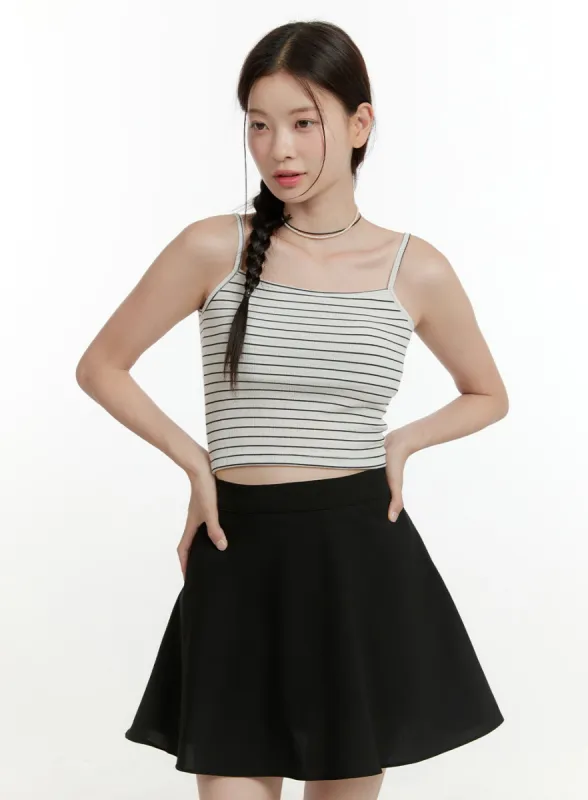 Striped Cami Crop Top OL424 sold by Lewkin