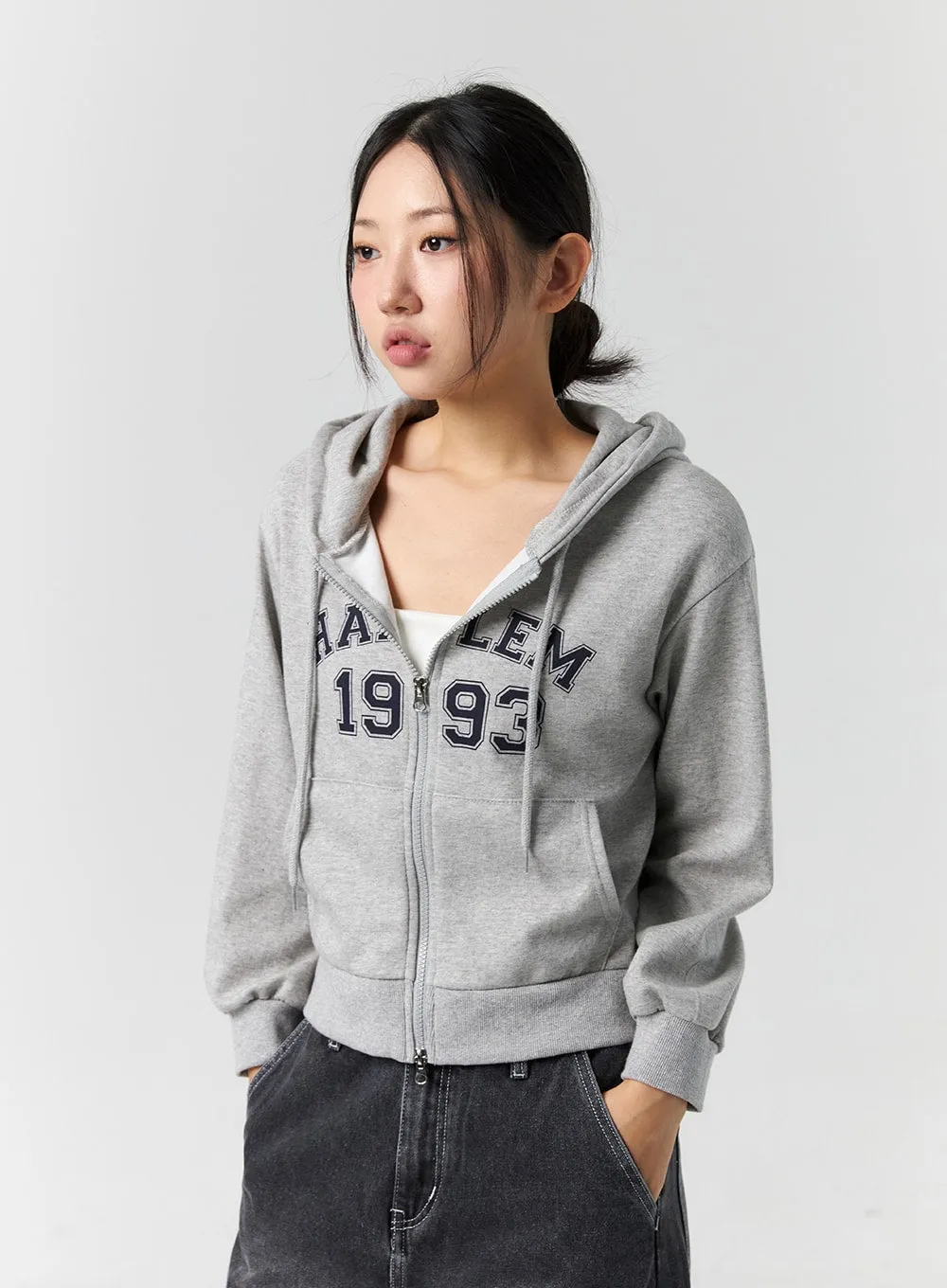 Graphic Zip-Up Hoodie CS303 sold by Lewkin product image thumbnail 4