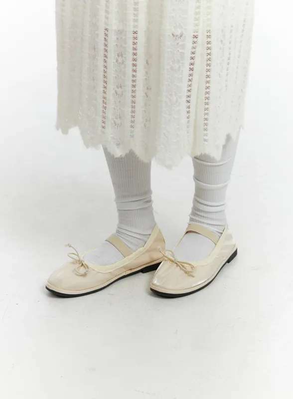 Bowknot Ballet Mary Jane Flats OJ429 sold by Lewkin