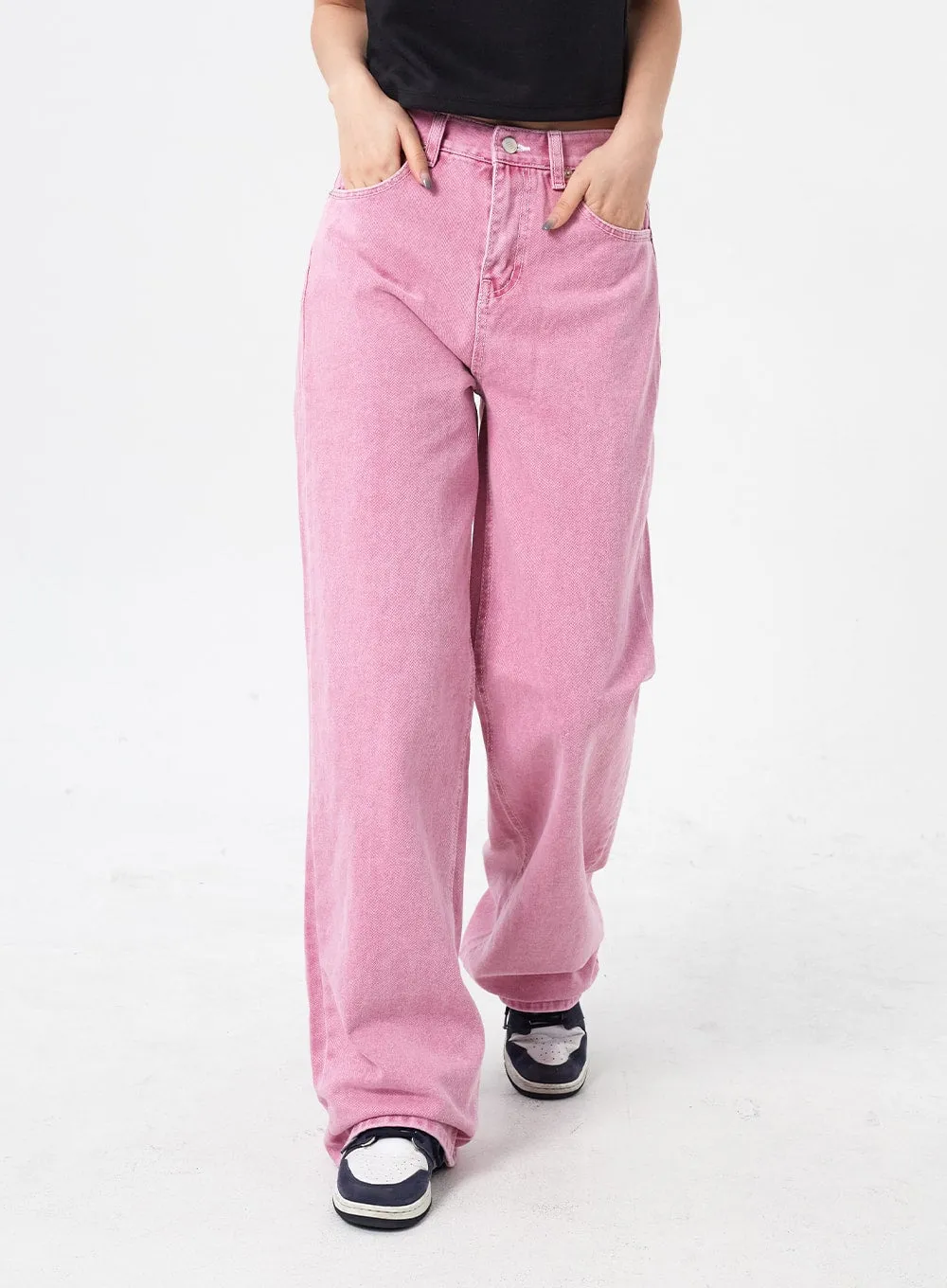 Straight Leg Cotton Pants CM315 sold by Lewkin product image thumbnail 5