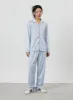 Check Pattern Pajama Set IF324 sold by Lewkin