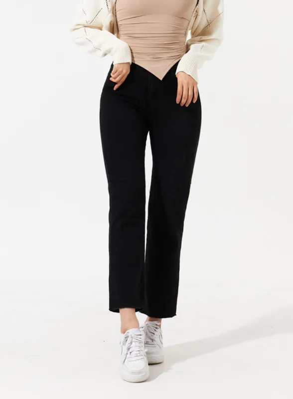 Ankle Cotton Jeans IM306 sold by Lewkin