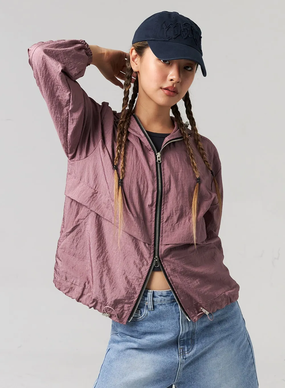 Two-Way Zip-Up Jacket CL303 sold by Lewkin