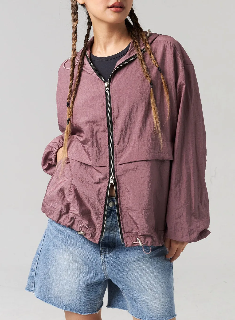 Two-Way Zip-Up Jacket CL303 sold by Lewkin product image thumbnail 2