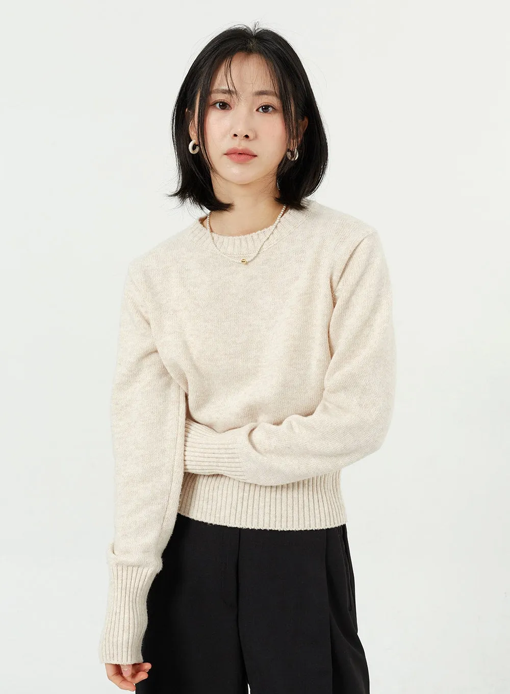 Crewneck Sweater OM313 sold by Lewkin