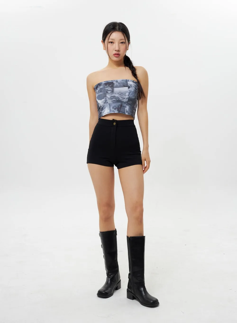 High Waist Shorts IY311 sold by Lewkin product image thumbnail 3