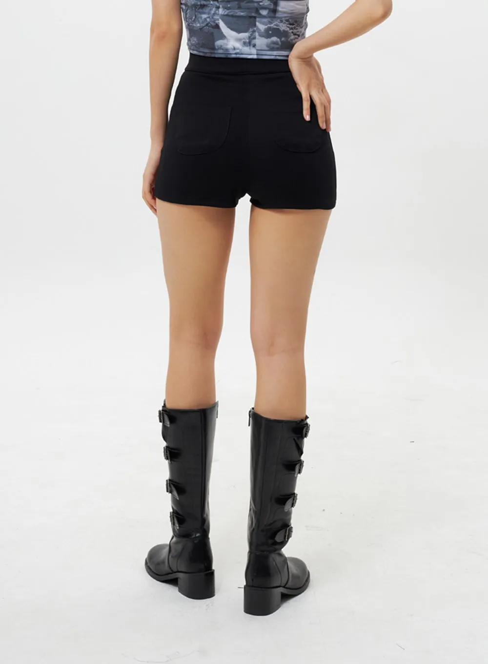 High Waist Shorts IY311 sold by Lewkin product image thumbnail 5