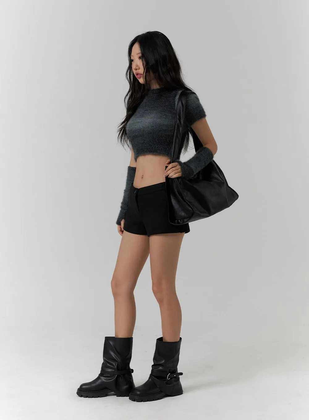 Buckle Midi Boots CD318 sold by Lewkin product image thumbnail 5