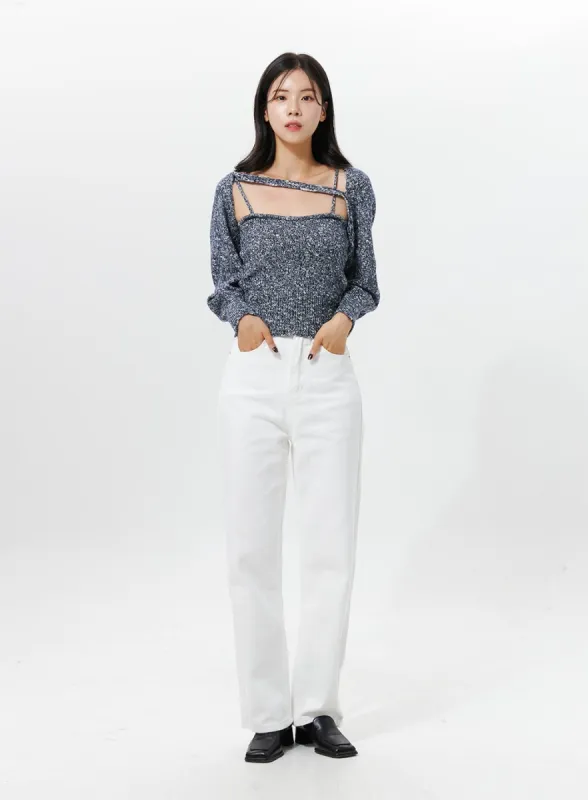 Wide Fit Cotton Pants OO312 sold by Lewkin