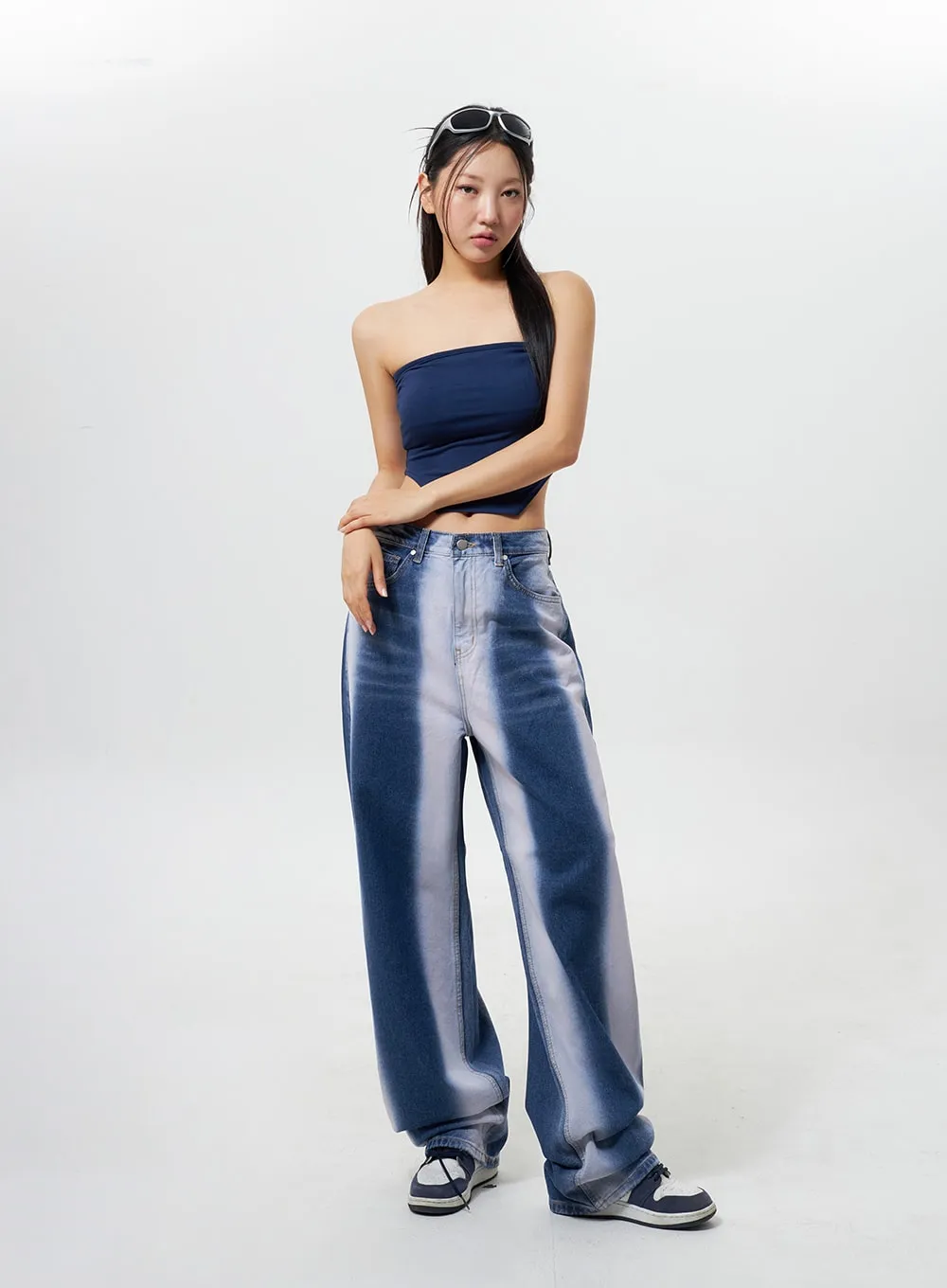 Stripe Jeans CY325 sold by Lewkin product image thumbnail 3