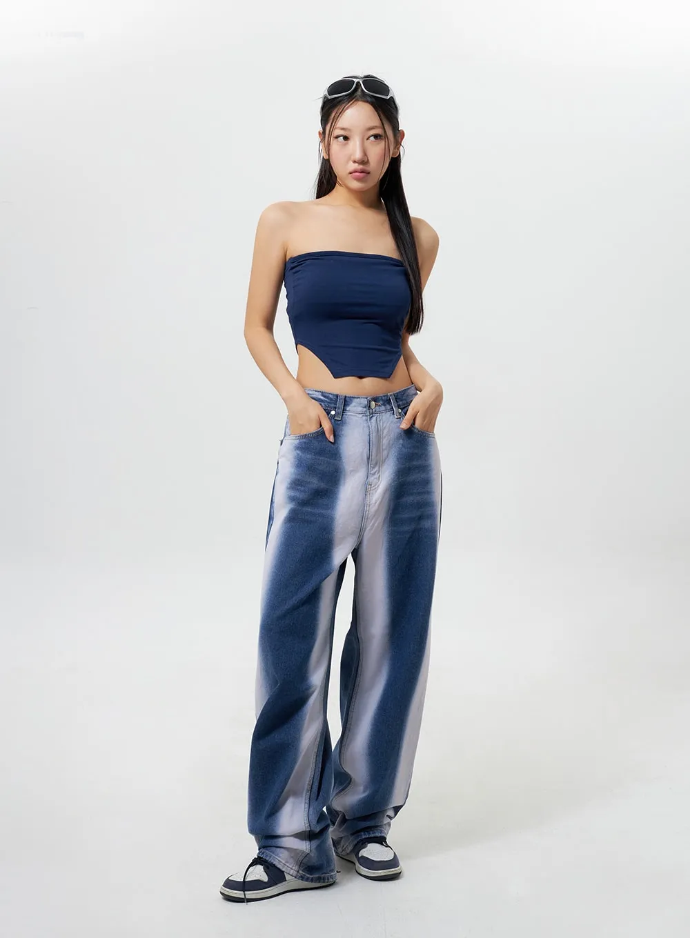 Stripe Jeans CY325 sold by Lewkin product image thumbnail 4