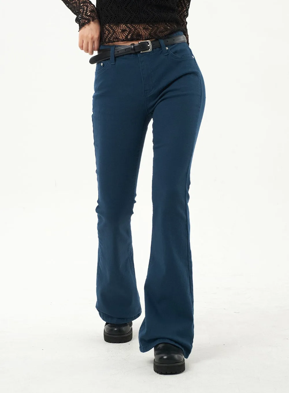 Bootcut Cotton Pants CA325 sold by Lewkin product image thumbnail 5