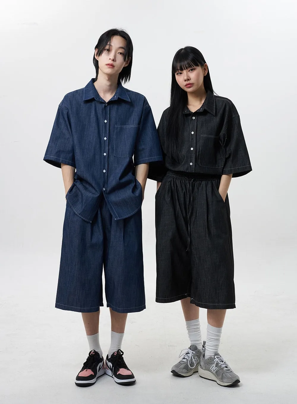 Bermuda Pants Unisex CY318 sold by Lewkin