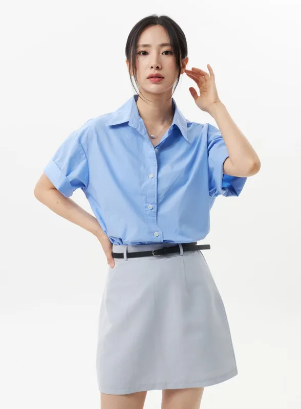 Short Sleeve Shirt OL313 sold by Lewkin