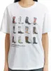 Graphic Boots Oversized T-Shirt CM407 sold by Lewkin