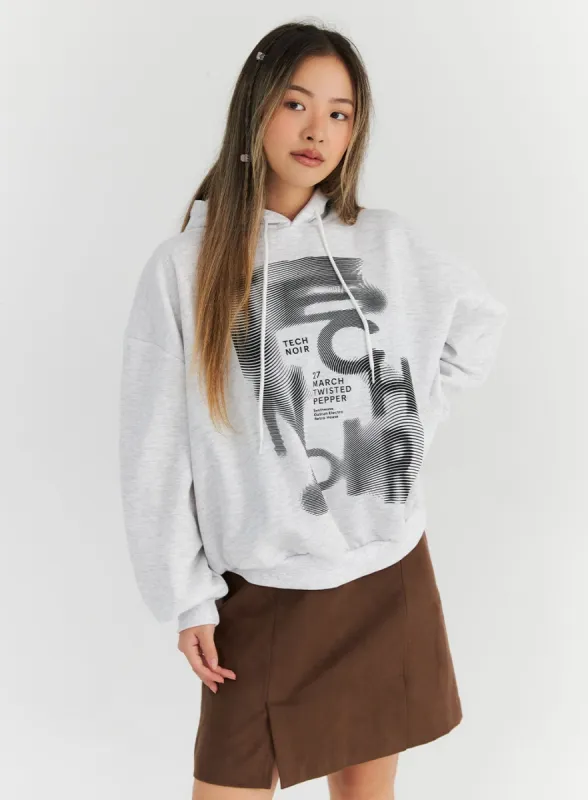 Graphic Hoodie Sweatshirt CN313 sold by Lewkin