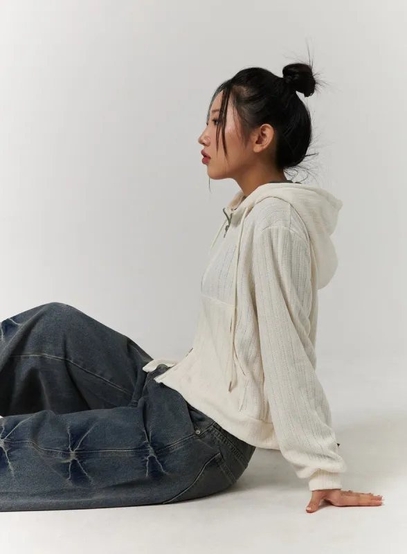 Velvet Hoodie Zip-Up Jacket CD329 sold by Lewkin