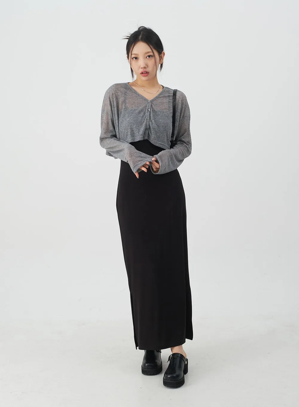 Summer Sheer Cropped Cardigan CJ07 sold by Lewkin product image thumbnail 4