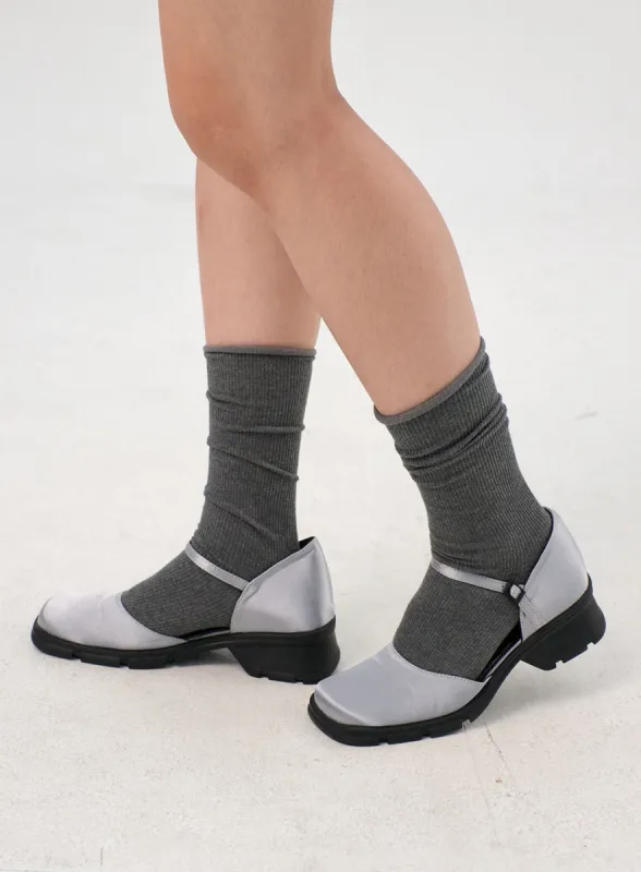 Faux Leather Platform Mary Janes OG328 sold by Lewkin