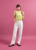 Cotton Straight Leg Pants CY18 sold by Lewkin