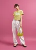 Cotton Straight Leg Pants CY18 sold by Lewkin