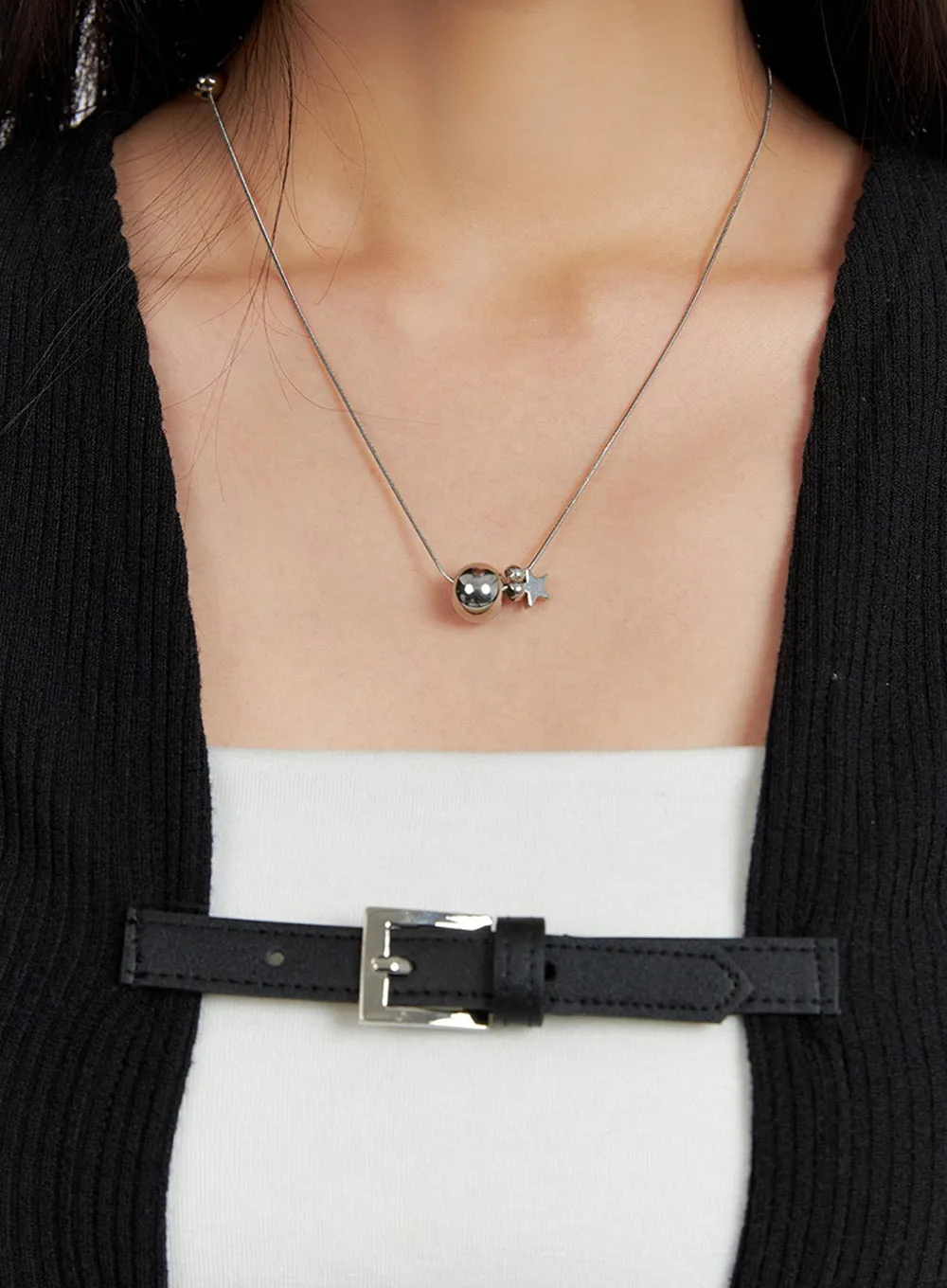 Star Necklace IF421 sold by Lewkin product image thumbnail 3