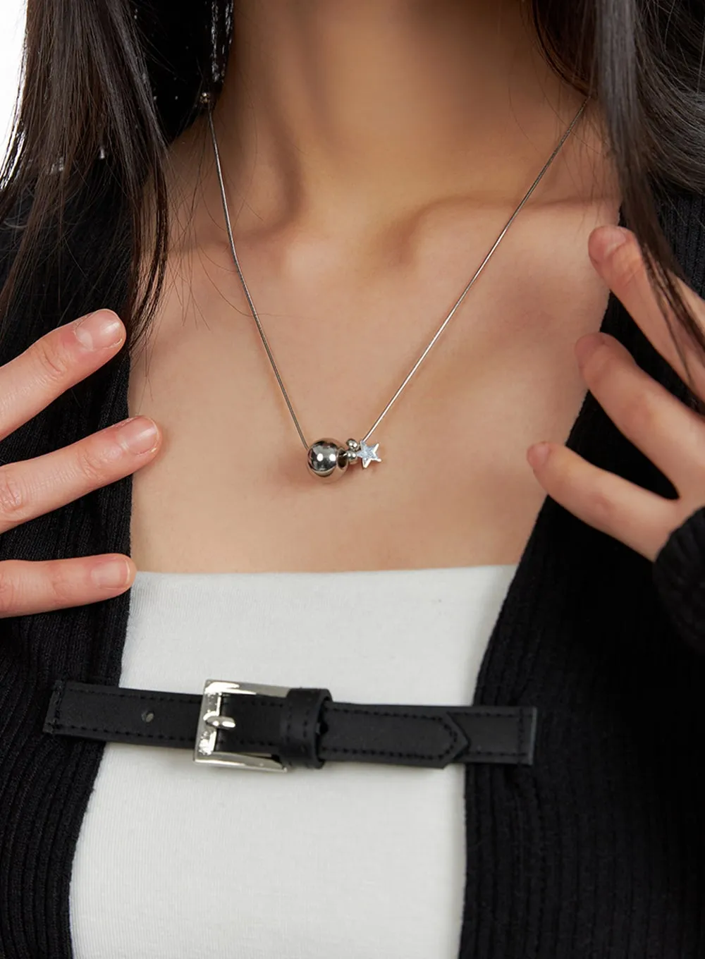 Star Necklace IF421 sold by Lewkin