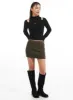 Ribbed Knit Mini Skirt CO313 sold by Lewkin