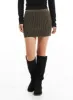 Ribbed Knit Mini Skirt CO313 sold by Lewkin