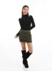 Ribbed Knit Mini Skirt CO313 sold by Lewkin