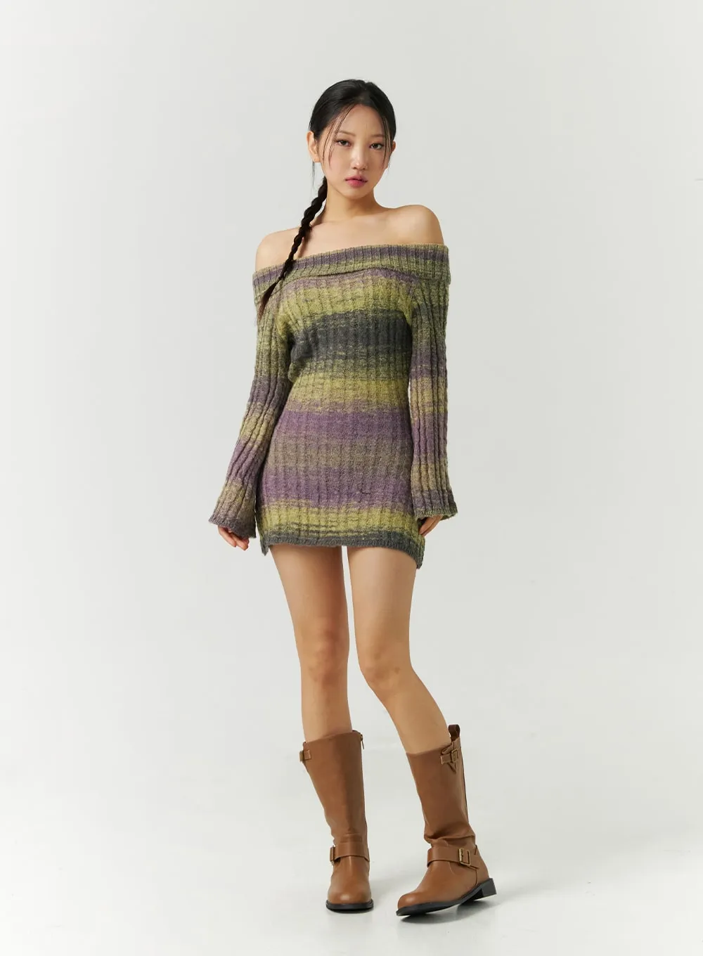 Buckled Flat Lug Sole Boots CD301 sold by Lewkin product image thumbnail 5