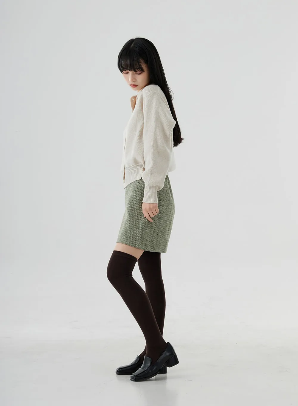 Simple Button Cardigan OO24 sold by Lewkin product image thumbnail 5